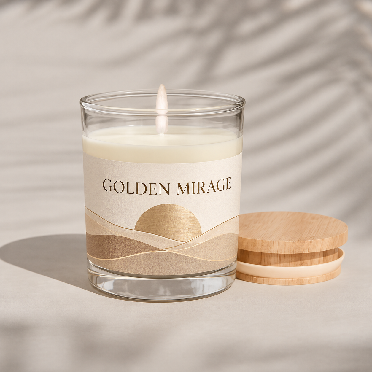 Candlevo Golden Mirage scented candle